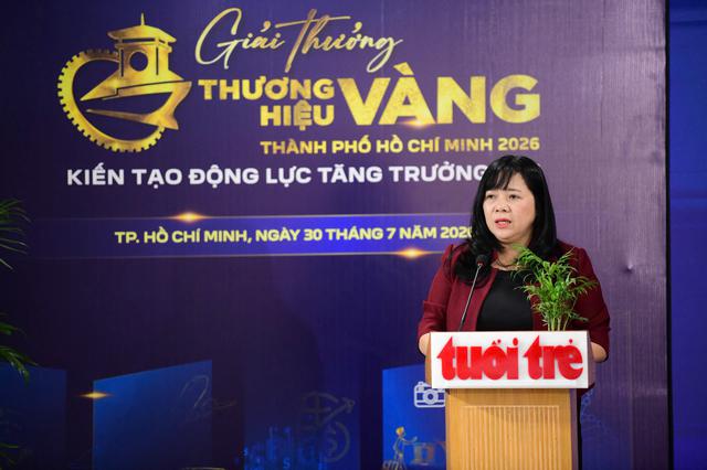 Phát động Giải thưởng Thương hiệu Vàng TP.HCM năm 2026: Kiến tạo động lực tăng trưởng mới- Ảnh 1.