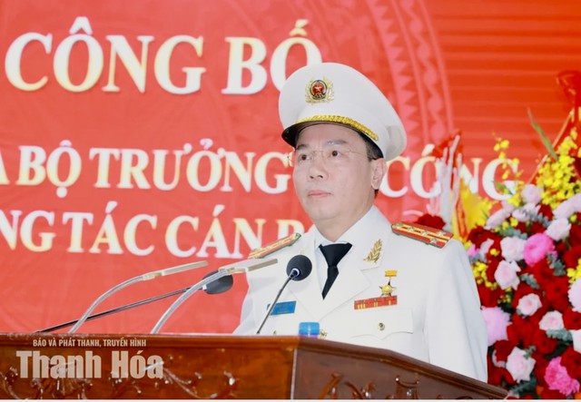 Bộ Công an điều động, bổ nhiệm Giám đốc Công an tỉnh Thanh Hóa- Ảnh 4.
