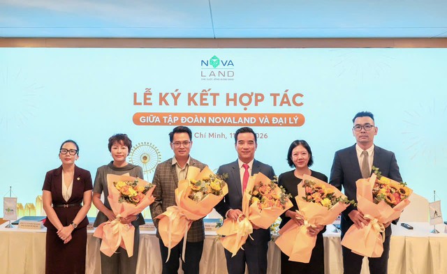 Ký kết hợp tác gần 50 đại lý, Novaland từng bước phục hồi hoạt động kinh doanh - Ảnh 1.