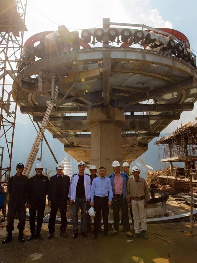 Những bức ảnh chưa từng thấy về cáp treo Fansipan 10 năm trước - Ảnh 18.