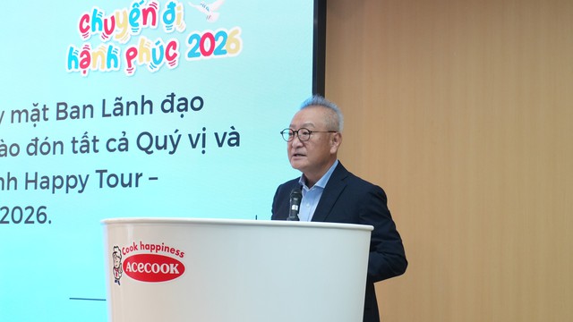 ACECOOK Việt Nam đồng hành nuôi dưỡng ước mơ của trẻ em có hoàn cảnh đặc biệt với "Chuyến đi Hạnh phúc 2026"- Ảnh 4.