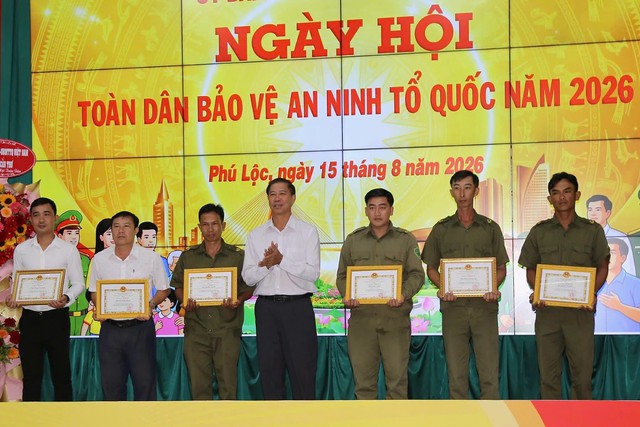 Xã Phú Lộc chung sức, đồng lòng xây dựng thế trận an ninh nhân dân vững chắc- Ảnh 6.