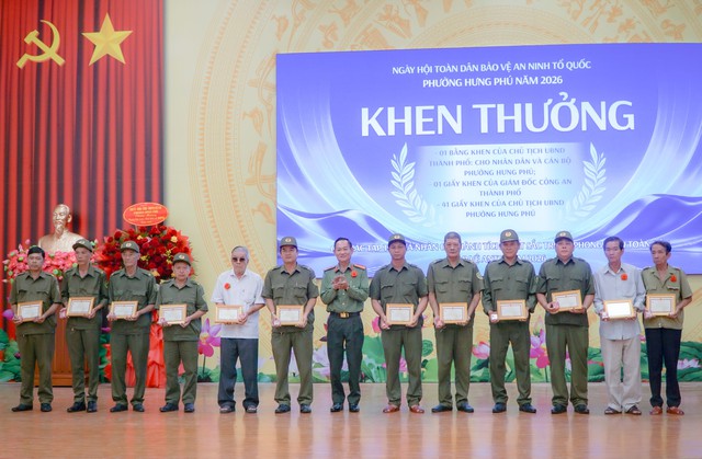 Phường Hưng Phú tổ chức Ngày hội Toàn dân bảo vệ an ninh Tổ quốc năm 2026- Ảnh 1.