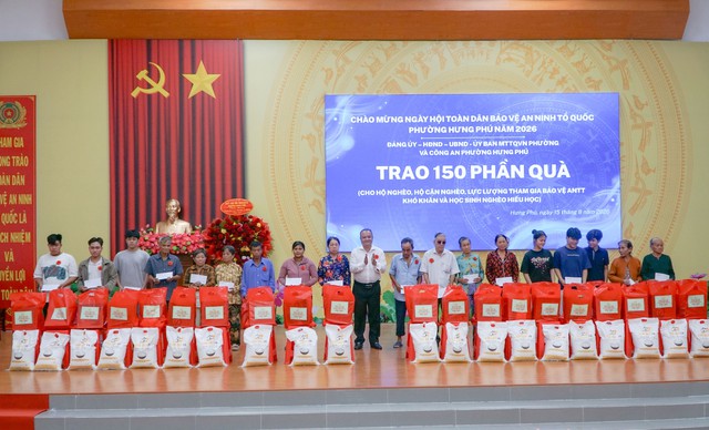 Phường Hưng Phú tổ chức Ngày hội Toàn dân bảo vệ an ninh Tổ quốc năm 2026- Ảnh 4.