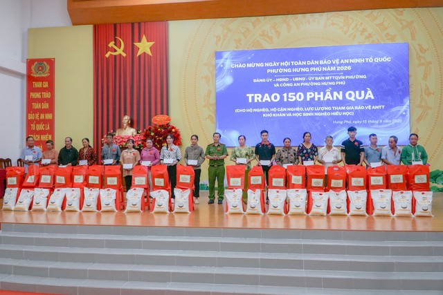 Phường Hưng Phú tổ chức Ngày hội Toàn dân bảo vệ an ninh Tổ quốc năm 2026- Ảnh 5.