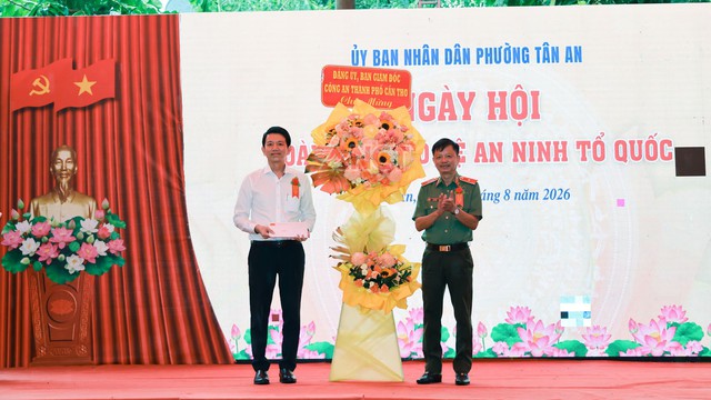 Lan tỏa sức mạnh toàn dân trong bảo vệ an ninh Tổ quốc tại phường Tân An- Ảnh 2.