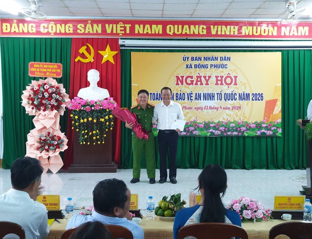 Xã Đông Phước, điểm sáng trong phong trào Toàn dân bảo vệ An ninh Tổ quốc- Ảnh 2.