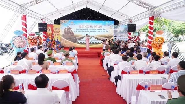 Cà Mau nâng cấp Công viên Hồng Bàng và xây dựng tượng đài "CAND vì bình yên cuộc sống" - Ảnh 1.