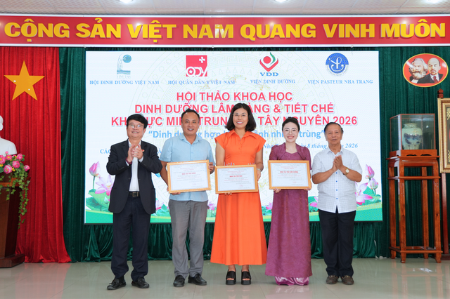 Hội thảo khoa học dinh dưỡng năm 2026 khu vực miền Trung và Tây Nguyên - Ảnh 1.