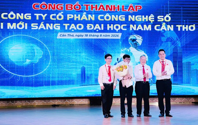 Trường Đại học Nam Cần Thơ ra mắt Viện Nghiên cứu Robot và Trí tuệ nhân tạo DNC - Ảnh 3.