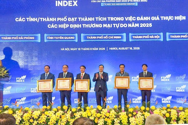 Hải Phòng vào nhóm 5 địa phương dẫn đầu về thực thi FTA - Ảnh 1.