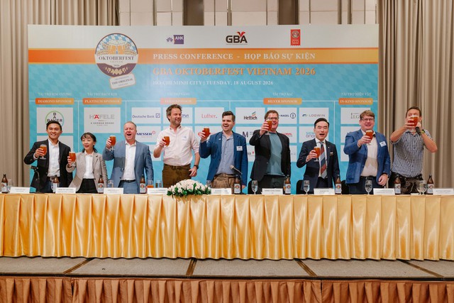 Lễ hội Bia Đức lớn nhất Đông Nam Á GBA Oktoberfest Vietnam 2026 dự kiến thu hút hơn 12.000 lượt khách tham dự - Ảnh 1.