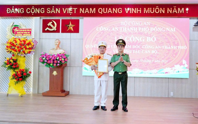Đồng Nai: Đại tá Nguyễn Văn Võ giữ chức Trưởng phòng Cảnh sát giao thông- Ảnh 4.