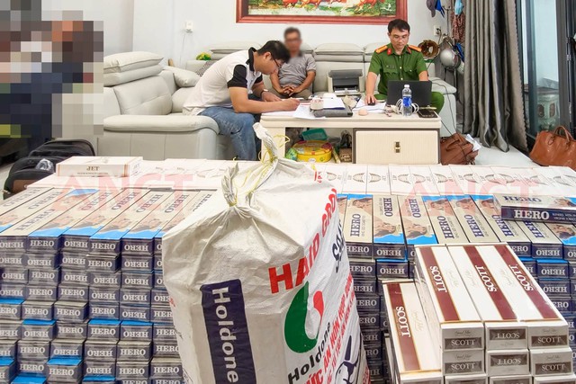 Công an Cần Thơ phát hiện, thu giữ hơn 28.000 bao thuốc lá điếu nhập lậu - Ảnh 1.