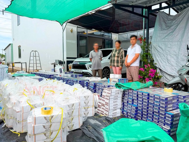 Công an Cần Thơ phát hiện, thu giữ hơn 28.000 bao thuốc lá điếu nhập lậu - Ảnh 2.