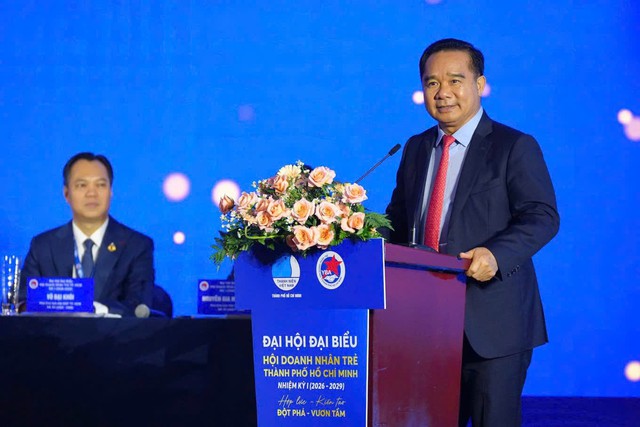 Hợp nhất 3 địa phương, Hội Doanh nhân trẻ TP.HCM bước vào không gian phát triển mới - Ảnh 1.