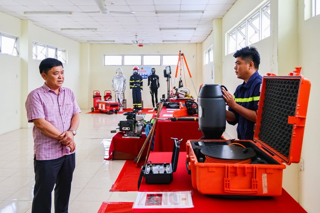 Kiểm tra công tác chuẩn bị ra mắt Trung tâm học tập cộng đồng về PCCC và CNCH phường Ninh Kiều- Ảnh 1.