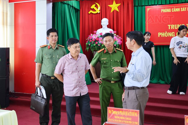 Kiểm tra công tác chuẩn bị ra mắt Trung tâm học tập cộng đồng về PCCC và CNCH phường Ninh Kiều- Ảnh 2.