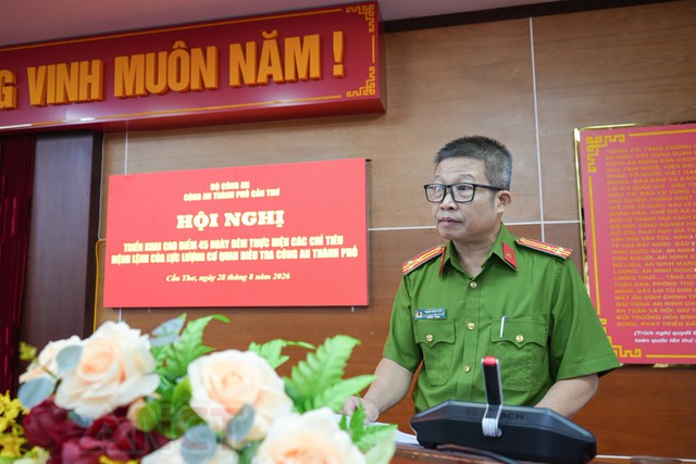 Công an TP Cần Thơ: Quyết liệt triển khai thực hiện cao điểm 45 ngày đêm- Ảnh 4.