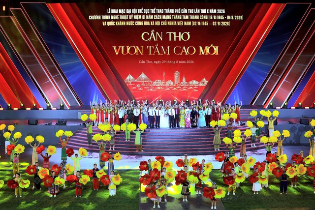 Cần Thơ khai mạc Đại hội Thể dục Thể thao lần thứ X- Ảnh 14.