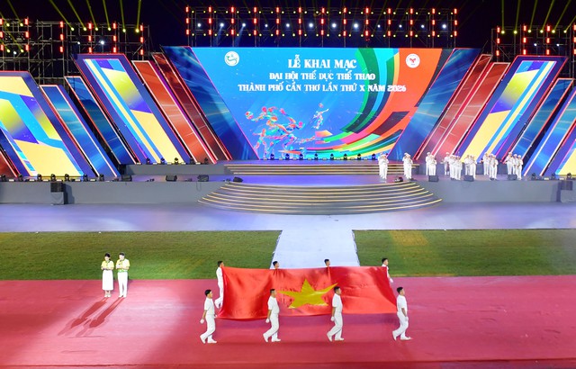 Cần Thơ khai mạc Đại hội Thể dục Thể thao lần thứ X- Ảnh 6.