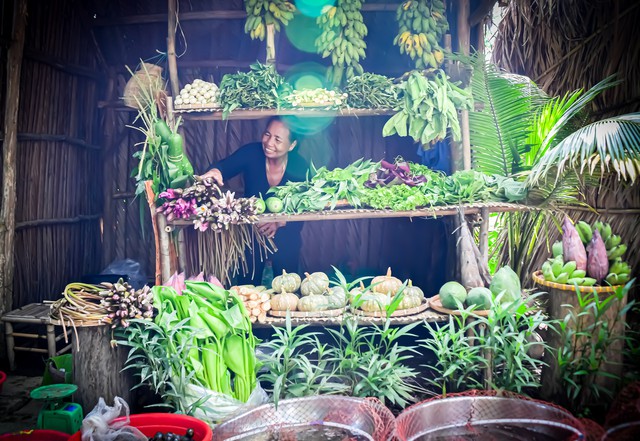 Độc đáo Chợ quê Cà Mau Eco - nơi lưu giữ ký ức chợ xưa- Ảnh 4.