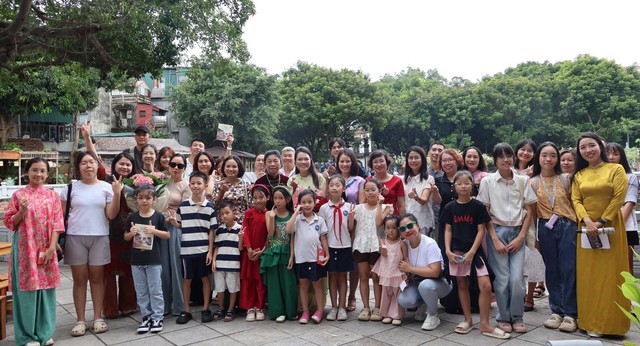 “May ở Văn Miếu” - Để trẻ thơ hiểu và yêu hơn di sản, văn hóa Việt Nam- Ảnh 3.