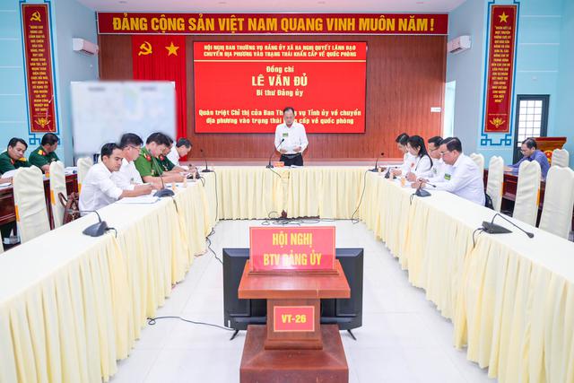 An Giang: Khai mạc diễn tập chiến đấu phòng thủ xã Vĩnh Thuận năm 2026 - Ảnh 3.