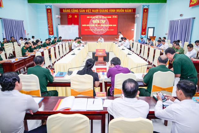 An Giang: Khai mạc diễn tập chiến đấu phòng thủ xã Vĩnh Thuận năm 2026 - Ảnh 1.