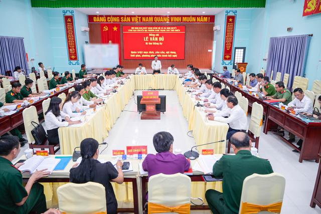 An Giang: Xã Vĩnh Thuận hoàn thành diễn tập chiến đấu phòng thủ năm 2026 - Ảnh 1.