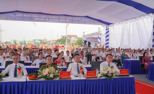 Hà Nội: Khởi công xây dựng hạ tầng kỹ thuật Cụm công nghiệp làng nghề Nam Tiến- Ảnh 2.