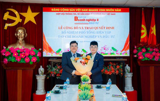 Thạc sĩ, Nhà báo Lê Minh Tuấn được bổ nhiệm Phó Tổng Biên tập Tạp chí Doanh nghiệp và Đầu tư - Ảnh 1.