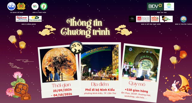 Tuần lễ mua sắm và ẩm thực Cần Thơ năm 2026 diễn ra từ ngày 25/9 đến 4/10- Ảnh 4.