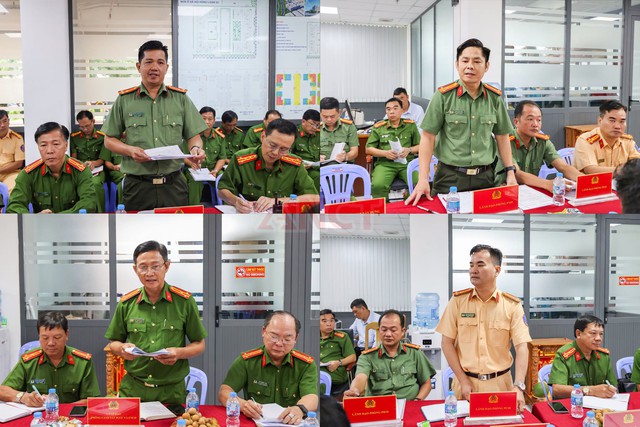 Công an TP Cần Thơ triển khai phương án chữa cháy, cứu nạn, cứu hộ tại Chung cư Hồng Loan 5C - Ảnh 2.