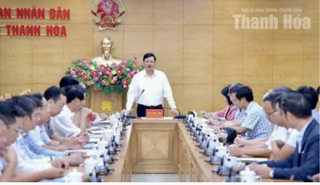 Thanh Hóa: Gỡ điểm nghẽn giải phóng mặt bằng, giữ tiến độ cụm công nghiệp - Ảnh 1.