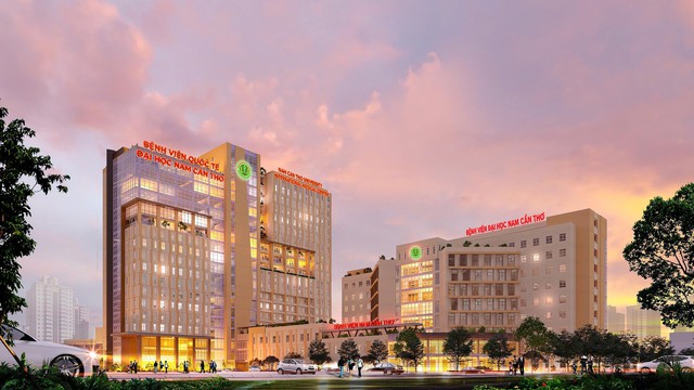 Khởi công Bệnh viện Quốc tế Đại học Nam Cần Thơ - giai đoạn 2 có tổng giá trị đầu tư 1.500 tỷ đồng - Ảnh 1.