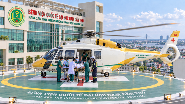 Khởi công Bệnh viện Quốc tế Đại học Nam Cần Thơ - giai đoạn 2 có tổng vốn đầu tư 1.500 tỷ đồng - Ảnh 3.