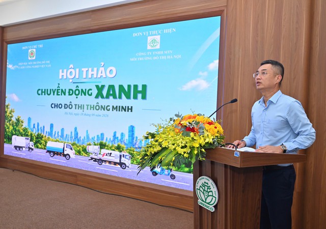 Hà Nội hướng tới điện hoá phương tiện vệ sinh môi trường, thúc đẩy chuyển động xanh cho đô thị thông minh- Ảnh 1.