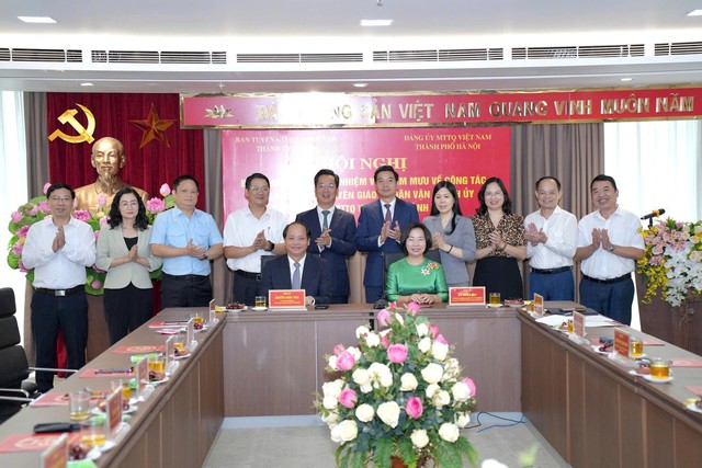 Hà Nội đổi tên Ban Tuyên giáo và Dân vận Thành ủy thành Ban Tuyên giáo Thành ủy- Ảnh 1.