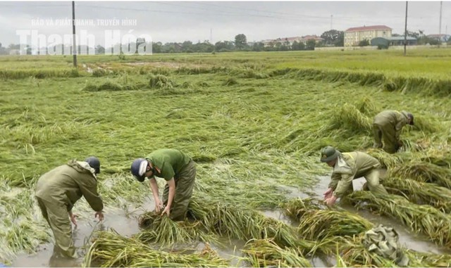Thanh Hóa: Ra quân khắc phục hậu quả mưa lũ, xử lý các “điểm nghẽn” từ cơ sở - Ảnh 4.