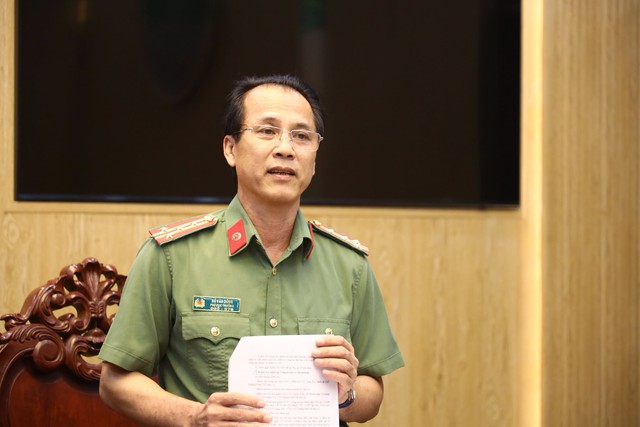Công an TP Cần Thơ tiếp và làm việc với Đoàn kiểm tra của Cục Y tế - Bộ Công an- Ảnh 2.