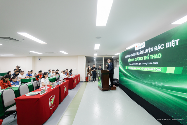 Herbalife Việt Nam phối hợp tổ chức tập huấn dinh dưỡng thể thao cho HLV, VĐV người khuyết tật- Ảnh 4.