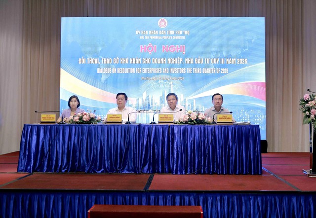 Phú Thọ: Đối thoại thực chất, tháo gỡ khó khăn cho doanh nghiệp, nhà đầu tư - Ảnh 1.