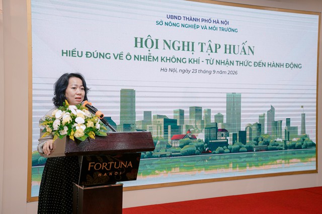 Hà Nội: Truyền thông đúng dữ liệu để người dân hiểu đúng về ô nhiễm không khí - Ảnh 2.