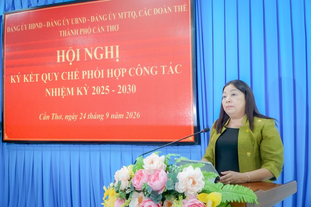 Cần Thơ ký kết quy chế phối hợp công tác giai đoạn 2025-2030- Ảnh 2.