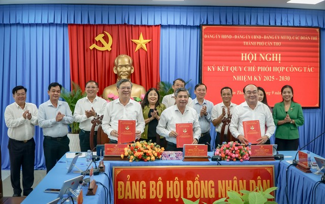 Cần Thơ ký kết quy chế phối hợp công tác giai đoạn 2025-2030- Ảnh 5.