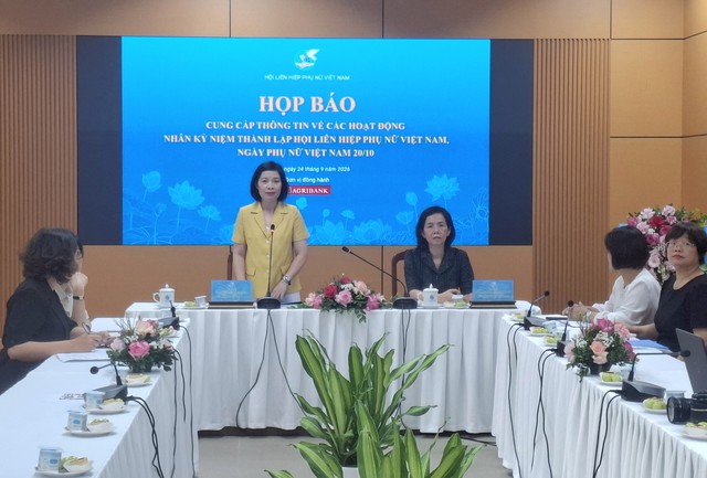 Nhiều hoạt động kỷ niệm 96 năm ngày thành lập Hội LHPN Việt Nam- Ảnh 1.