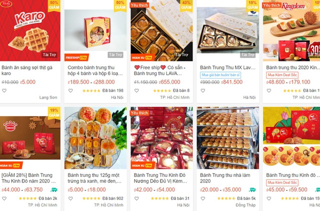 Người Việt chi hơn 170 tỷ đồng mua bánh, đèn Trung thu trên sàn thương mại điện tử - Ảnh 1.