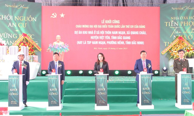 Bắc Ninh: Công bố giá bán, giá cho thuê nhà ở xã hội tại dự án NƠXH thôn Nam Ngạn- Ảnh 1.
