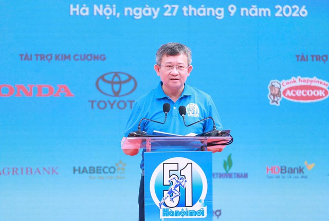 Giải chạy Báo Hànộimới mở rộng lần thứ 51: Gửi thông điệp "Vì hòa bình" của Thủ đô Hà Nội đến bạn bè năm châu - Ảnh 1.